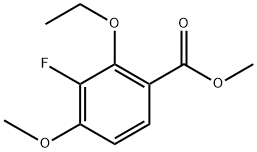 Methyl 2-ethoxy-3-fluoro-4-methoxybenzoate Structure