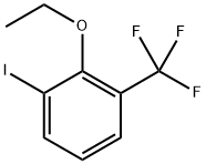 2-Ethoxy-1-iodo-3-(trifluoromethyl)benzene Structure