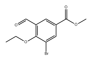 methyl 3-bromo-4-ethoxy-5-formylbenzoate Structure