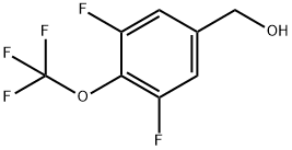 3,5-Difluoro-4-(trifluoromethoxy)benzenemethanol Structure