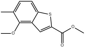 Methyl 4-methoxy-5-methylbenzo[b]thiophene-2-carboxylate Structure