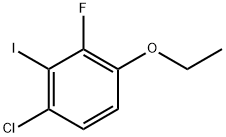 1-Chloro-4-ethoxy-3-fluoro-2-iodobenzene Structure