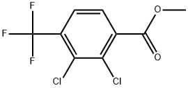 Methyl 2,3-dichloro-4-(trifluoromethyl)benzoate Structure