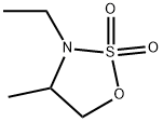 3-Ethyl-4-methyl-1,2,3-oxathiazolidine 2,2-dioxide Structure