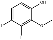 3-fluoro-4-iodo-2-methoxyphenol Structure