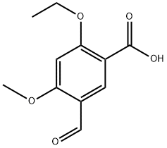 2-ethoxy-5-formyl-4-methoxybenzoic acid Structure