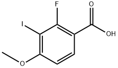 2-Fluoro-3-iodo-4-methoxybenzoic acid Structure