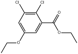 Ethyl 2,3-dichloro-5-ethoxybenzoate Structure