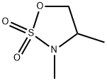 3,4-Dimethyl-1,2,3-oxathiazolidine 2,2-dioxide Structure