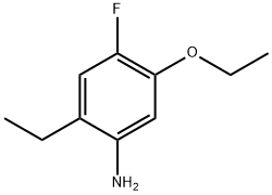 5-Ethoxy-2-ethyl-4-fluorobenzenamine Structure