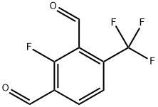 2-fluoro-4-(trifluoromethyl)isophthalaldehyde Structure