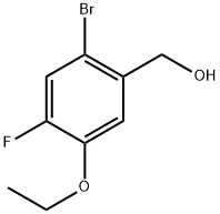 (2-bromo-5-ethoxy-4-fluorophenyl)methanol Structure