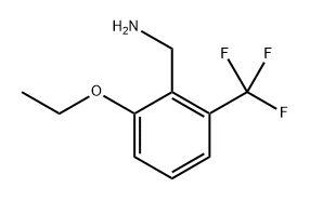 2-ethoxy-6-(trifluoromethyl)benzylamine 구조식 이미지