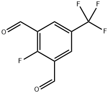 2-fluoro-5-(trifluoromethyl)isophthalaldehyde Structure