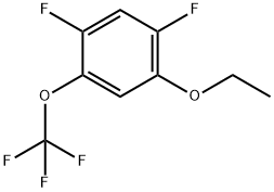 1-Ethoxy-2,4-difluoro-5-(trifluoromethoxy)benzene Structure