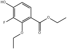 Ethyl 2-ethoxy-3-fluoro-4-hydroxybenzoate Structure