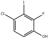 4-Chloro-2-fluoro-3-iodophenol Structure