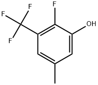 2-Fluoro-5-methyl-3-(trifluoromethyl)phenol Structure