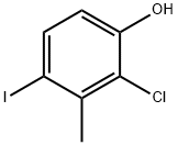 2-chloro-4-iodo-3-methylphenol Structure