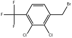 1-(Bromomethyl)-2,3-dichloro-4-(trifluoromethyl)benzene Structure