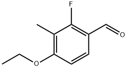 4-ethoxy-2-fluoro-3-methylbenzaldehyde Structure