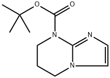 6,7-Dihydro-5H-imidazo[1,2-a]pyrimidine-8-carboxylic acid tert-butyl ester Structure