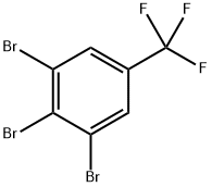 1,2,3-tribromo-5-(trifluoromethyl)benzene Structure