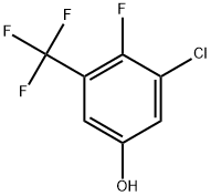 3-Chloro-4-fluoro-5-(trifluoromethyl)phenol Structure