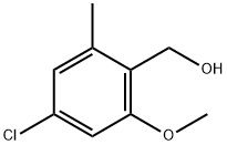 (4-chloro-2-methoxy-6-methylphenyl)methanol Structure