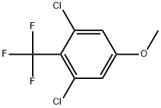 1,3-Dichloro-5-methoxy-2-(trifluoromethyl)benzene Structure