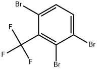 1,2,4-tribromo-3-(trifluoromethyl)benzene Structure