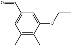 3-Ethoxy-4,5-dimethylbenzaldehyde Structure