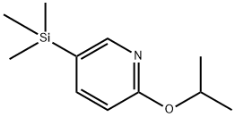 2-(1-Methylethoxy)-5-(trimethylsilyl)pyridine Structure