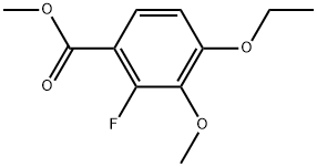 Methyl 4-ethoxy-2-fluoro-3-methoxybenzoate Structure