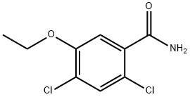 2,4-dichloro-5-ethoxybenzamide 구조식 이미지