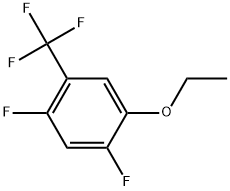 1-Ethoxy-2,4-difluoro-5-(trifluoromethyl)benzene Structure