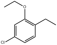 4-chloro-2-ethoxy-1-ethylbenzene Structure