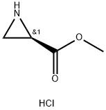 (R)-Methyl aziridine-2-carboxylate hydrochloride Structure