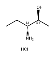 (2S,3R)-3-AMINOPENTAN-2-OL HYDROCHLORIDE Structure