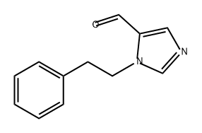 1-phenethyl-1H-imidazole-5-carbaldehyde Structure