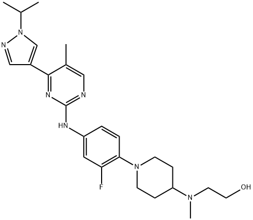 JAK2/FLT3-IN-1 Structure