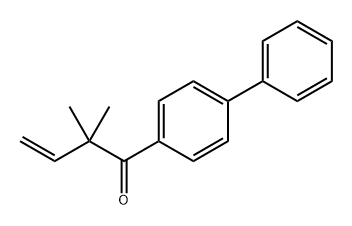 3-Buten-1-one, 1-[1,1′-biphenyl]-4-yl-2,2-dimethyl- Structure