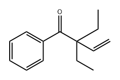 3-Buten-1-one, 2,2-diethyl-1-phenyl- Structure