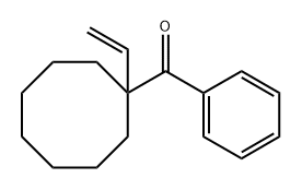 Methanone, (1-?ethenylcyclooctyl)?phenyl- Structure