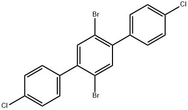 2′,5′-Dibromo-4,4′′-dichloro-1,1′:4′,1′′-terphenyl Structure