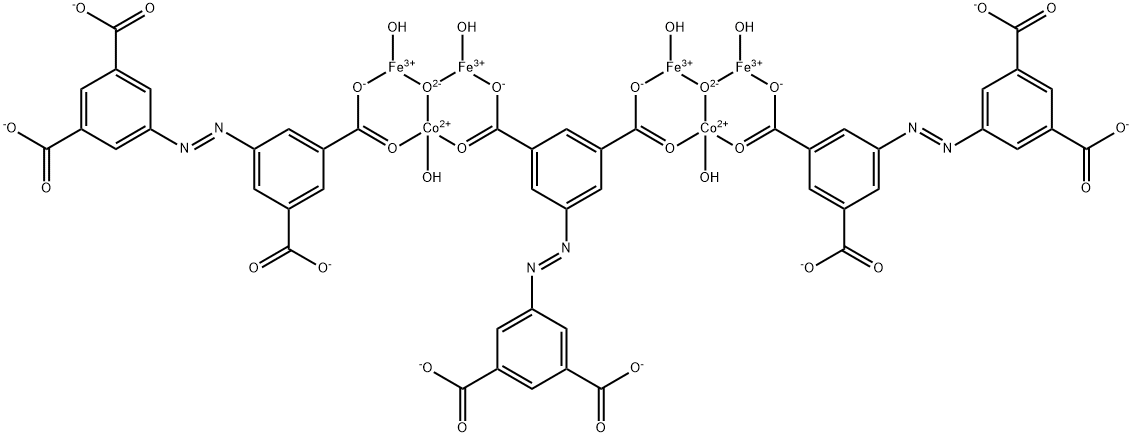 PCN-250(Fe2Co) Structure