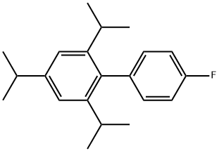 4'-Fluoro-2,4,6-tris(1-methylethyl)-1,1'-biphenyl Structure