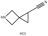 5-Azaspiro[2.3]hexane-1-carbonitrile, hydrochloride (1:1) Structure