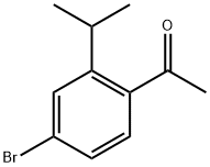 1-(4-bromo-2-isopropylphenyl)ethanone Structure