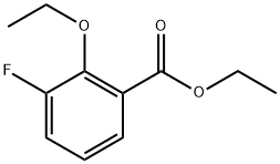 ethyl 2-ethoxy-3-fluorobenzoate 구조식 이미지